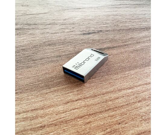 USB флеш накопитель Mibrand 32GB Ant Silver USB 3.2 (MI3.2/AN32M4S), изображение 2 USB флеш накопитель Mibrand 32GB Ant Silver USB 3.2 (MI3.2/AN32M4S), изображение 2