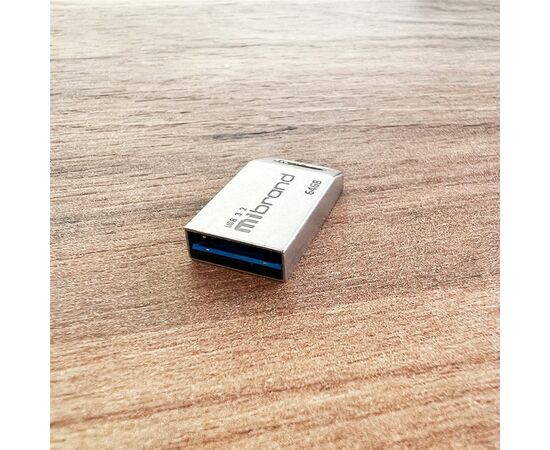 USB флеш накопитель Mibrand 64GB Ant Silver USB 3.2 (MI3.2/AN64M4S), изображение 2 USB флеш накопитель Mibrand 64GB Ant Silver USB 3.2 (MI3.2/AN64M4S), изображение 2