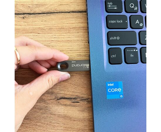 USB флеш накопитель Mibrand 64GB Eagle Grey USB 3.2 (MI3.2/EA64U10G), изображение 4 USB флеш накопитель Mibrand 64GB Eagle Grey USB 3.2 (MI3.2/EA64U10G), изображение 4