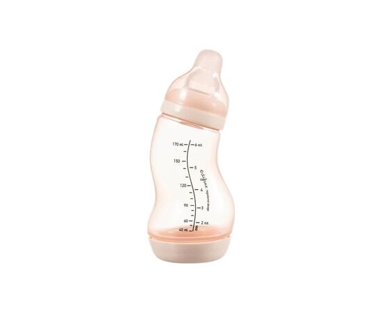 Бутылочка для кормления Difrax S-bottle Natural с силиконовой соской, 170 мл (705 Blossom)