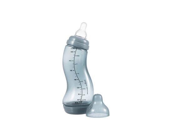 Бутылочка для кормления Difrax S-bottle Natural Trend с силиконовой соской, 250 мл (706T Stone)