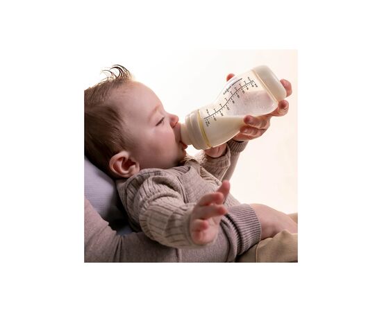 Бутылочка для кормления Difrax S-bottle Wide с силиконовой соской, 310 мл (707 Clay), изображение 8 Бутылочка для кормления Difrax S-bottle Wide с силиконовой соской, 310 мл (707 Clay), изображение 8
