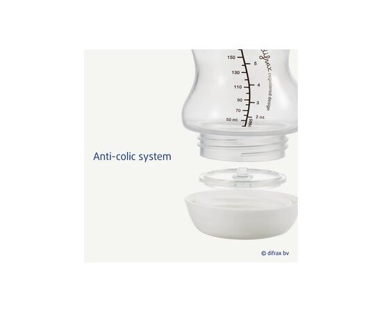 Бутылочка для кормления Difrax S-bottle Wide антиколиковая, силикон, 310 мл (737FE Pink), изображение 3 Бутылочка для кормления Difrax S-bottle Wide антиколиковая, силикон, 310 мл (737FE Pink), изображение 3