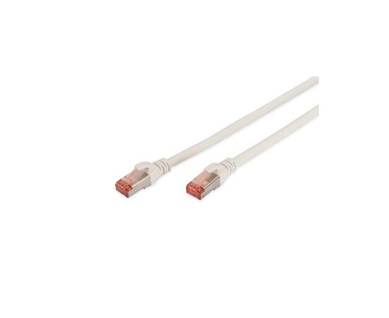 Патч-корд 3м, CAT 6 S-FTP, AWG 27/7, LSZH, white Digitus (DK-1644-030/WH)