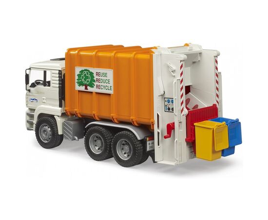 Спецтехника Bruder Мусоровоз MAN TGA 1:16 (02772), изображение 2 Спецтехника Bruder Мусоровоз MAN TGA 1:16 (02772), изображение 2