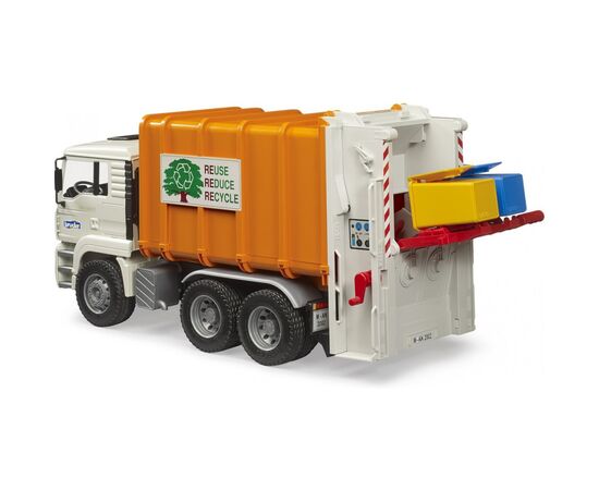 Спецтехника Bruder Мусоровоз MAN TGA 1:16 (02772), изображение 3 Спецтехника Bruder Мусоровоз MAN TGA 1:16 (02772), изображение 3