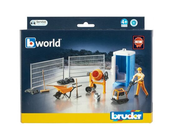 Игровой набор Bruder Строительные аксессуары (62008), изображение 4