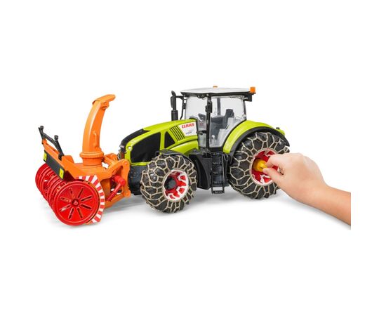 Спецтехника Bruder Трактор Claas Axion 950 для уборки снега (03017), изображение 9 Спецтехника Bruder Трактор Claas Axion 950 для уборки снега (03017), изображение 9