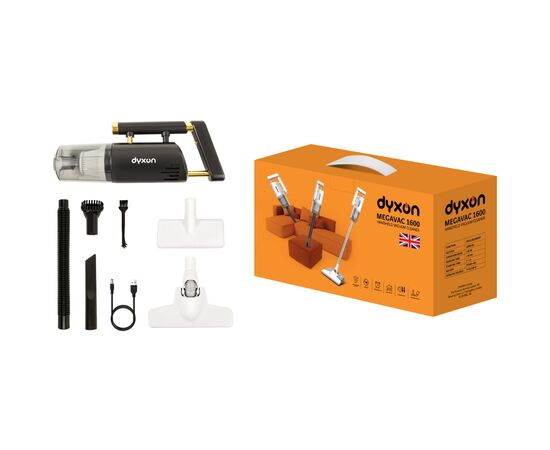 Пилосос DYXON MEGAVAC 1600 Black, зображення 10 Пилосос DYXON MEGAVAC 1600 Black, зображення 10