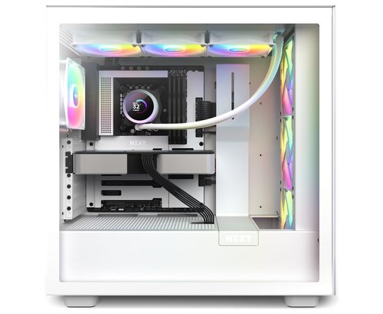 Система водяного охлаждения NZXT Kraken RGB 360mm AIO liquid cooler w/Display, (RL-KR360-W1), изображение 5