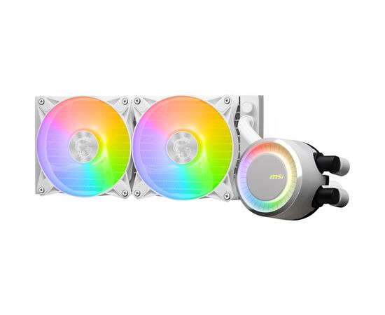 Система водяного охлаждения MSI MAG CoreLiquid E240 White, изображение 5 Система водяного охлаждения MSI MAG CoreLiquid E240 White, изображение 5