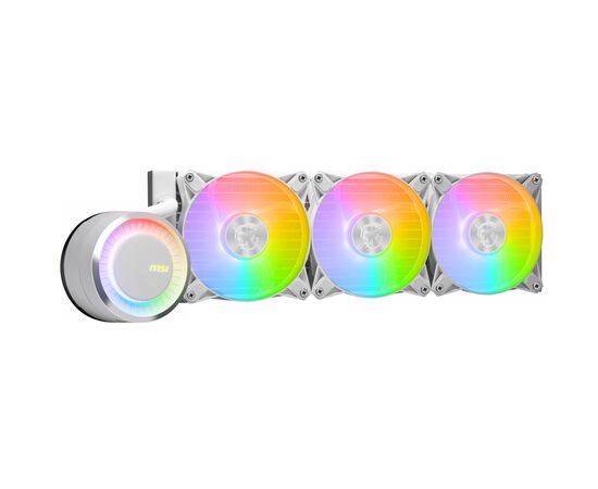 Система водяного охлаждения MSI MAG CoreLiquid E360 White, изображение 5 Система водяного охлаждения MSI MAG CoreLiquid E360 White, изображение 5