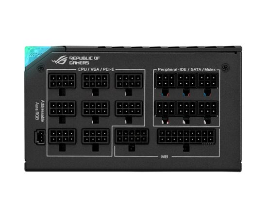 Блок питания ASUS 1200W ROG THOR 80+ Platinum (90YE00L0-B0NA00), изображение 7 Блок питания ASUS 1200W ROG THOR 80+ Platinum (90YE00L0-B0NA00), изображение 7