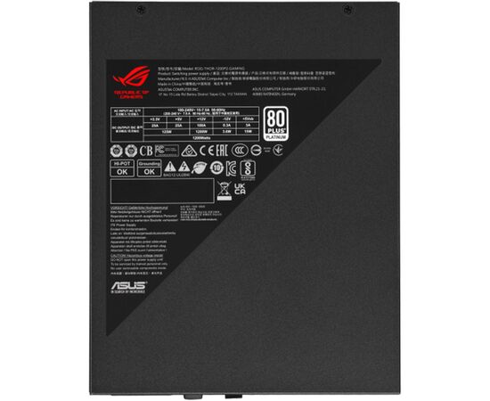 Блок питания ASUS 1200W ROG THOR 80+ Platinum (90YE00L0-B0NA00), изображение 8 Блок питания ASUS 1200W ROG THOR 80+ Platinum (90YE00L0-B0NA00), изображение 8