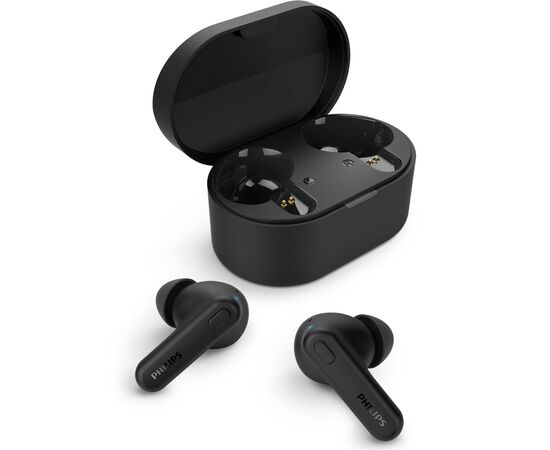 Наушники Philips TAT1108 True Wireless Black (TAT1108BK/00), изображение 3 Наушники Philips TAT1108 True Wireless Black (TAT1108BK/00), изображение 3