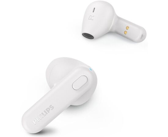 Наушники Philips TAT1138 True Wireless White (TAT1138WT/00), изображение 3 Наушники Philips TAT1138 True Wireless White (TAT1138WT/00), изображение 3