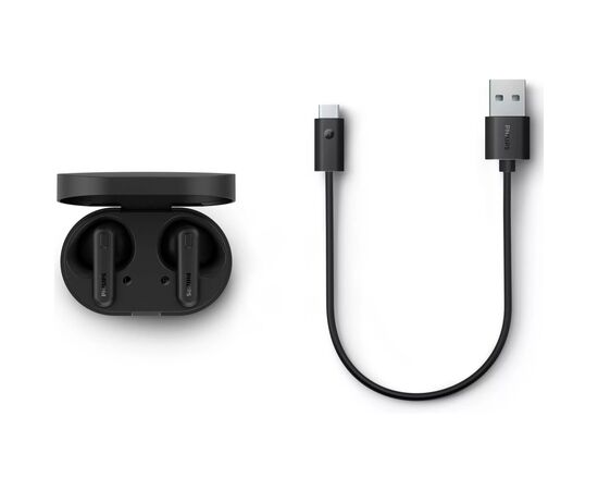 Наушники Philips TAT1138 True Wireless Black (TAT1138BK/00), изображение 8 Наушники Philips TAT1138 True Wireless Black (TAT1138BK/00), изображение 8