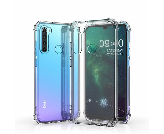 Чехол для мобильного телефона BeCover Anti-Shock Gradient Glass Xiaomi Redmi Note 8T Clear (704542), изображение 6