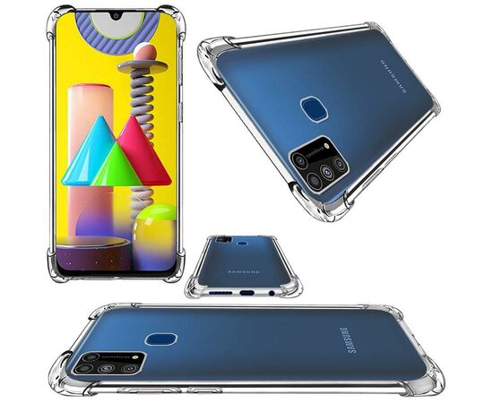 Чохол до мобільного телефона BeCover Anti-Shock Samsung Galaxy M31 SM-M315 Clear (704762) (704762), зображення 6