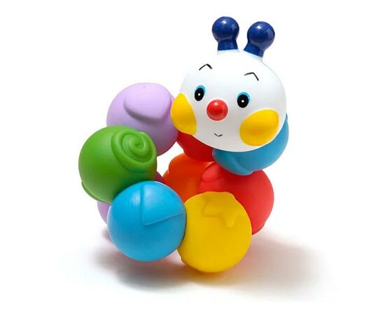 Развивающая игрушка K’S KIDS Складывающаяся гусеничка (KA10610-3GB), изображение 2 Развивающая игрушка K’S KIDS Складывающаяся гусеничка (KA10610-3GB), изображение 2