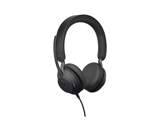 Наушники Jabra Evolve 2 40 SE MS USB-C Stereo (24189-999-899), изображение 2 Наушники Jabra Evolve 2 40 SE MS USB-C Stereo (24189-999-899), изображение 2