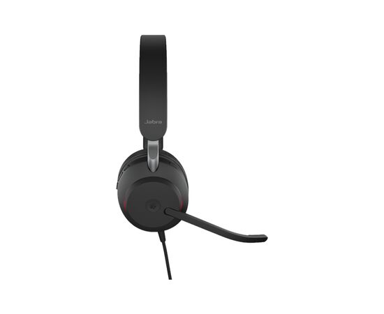 Наушники Jabra Evolve 2 40 SE MS USB-C Stereo (24189-999-899), изображение 5 Наушники Jabra Evolve 2 40 SE MS USB-C Stereo (24189-999-899), изображение 5