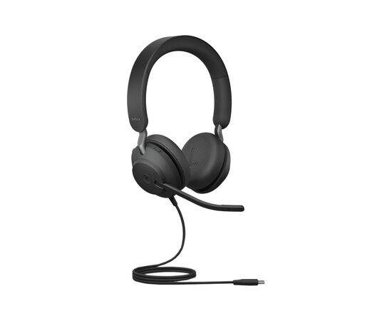 Наушники Jabra Evolve 2 40 SE MS USB-C Stereo (24189-999-899), изображение 6 Наушники Jabra Evolve 2 40 SE MS USB-C Stereo (24189-999-899), изображение 6
