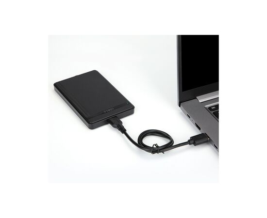 Карман внешний Dynamode 2.5" SATA HDD/SSD USB 3.0 Black (DM-CAD-25317), изображение 6 Карман внешний Dynamode 2.5" SATA HDD/SSD USB 3.0 Black (DM-CAD-25317), изображение 6