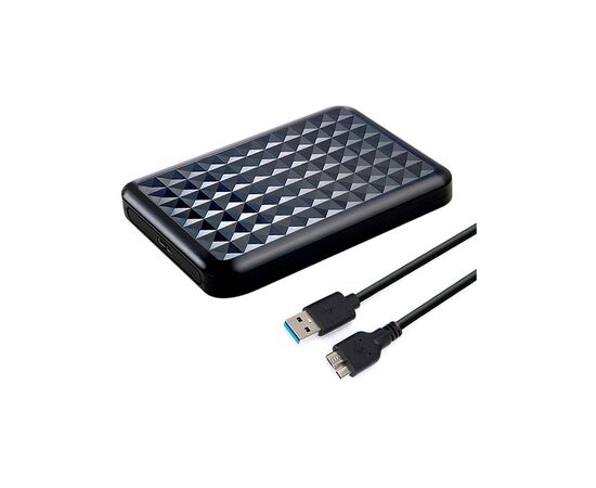Кишеня зовнішня Dynamode 2.5" SATA HDD/SSD USB 3.0 Black (DM-CAD-25318)