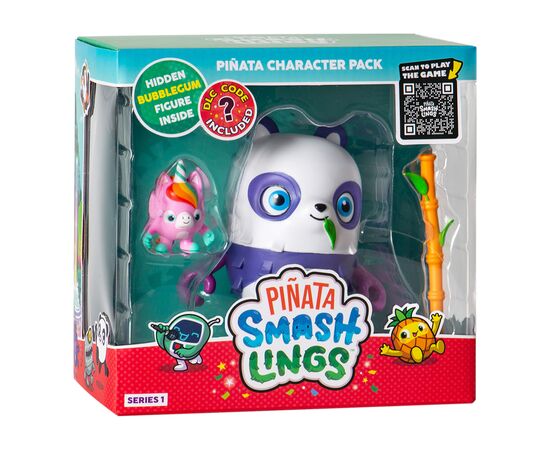 Ігровий набір Pinata Smashlings Панда Сана (1 велика фігурка, 2 ексклюзивні фігурки) (SL6010-4)