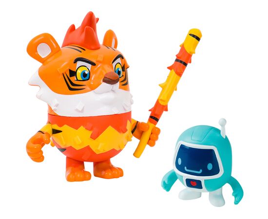 Игровой набор Pinata Smashlings Тигр Моу (1 большая фигурка, 2 эксклюзивные фигурки) (SL6010-3), изображение 2 Игровой набор Pinata Smashlings Тигр Моу (1 большая фигурка, 2 эксклюзивные фигурки) (SL6010-3), изображение 2