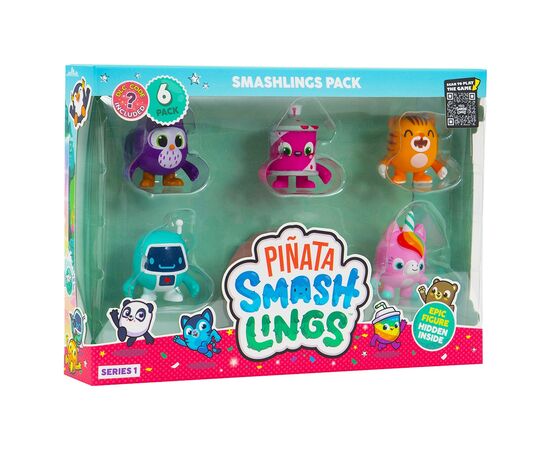 Фигурка Pinata Smashlings Набор фигурок - Забавные герои (SL2055), изображение 2 Фигурка Pinata Smashlings Набор фигурок - Забавные герои (SL2055), изображение 2