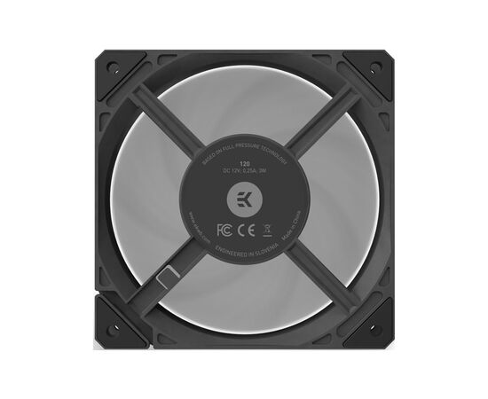 Кулер для корпуса Ekwb EK-Loop Fan FPT 120 - Black (550-2300rpm) (3831109900000), изображение 4 Кулер для корпуса Ekwb EK-Loop Fan FPT 120 - Black (550-2300rpm) (3831109900000), изображение 4