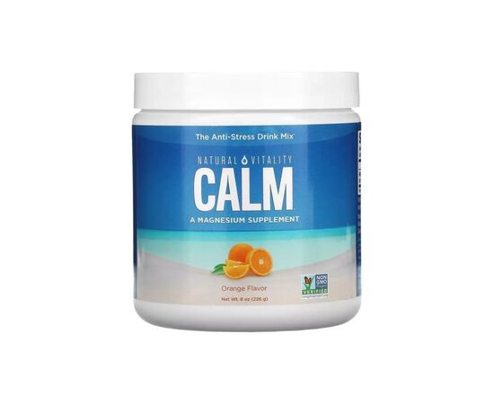 Минералы Natural Vitality Антистрессовый напиток, вкус апельсина, CALM, Orange, 226 гр (PTG-04351)