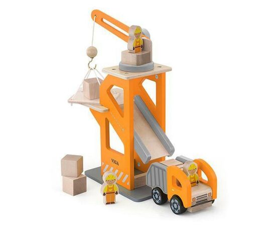 Игровой набор Viga Toys Строительная площадка (51616), изображение 2 Игровой набор Viga Toys Строительная площадка (51616), изображение 2