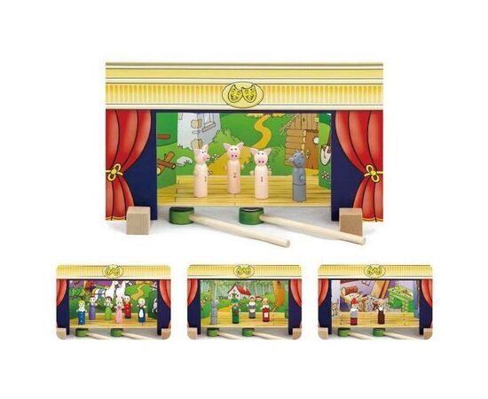Игровой набор Viga Toys Театр (56005), изображение 2 Игровой набор Viga Toys Театр (56005), изображение 2