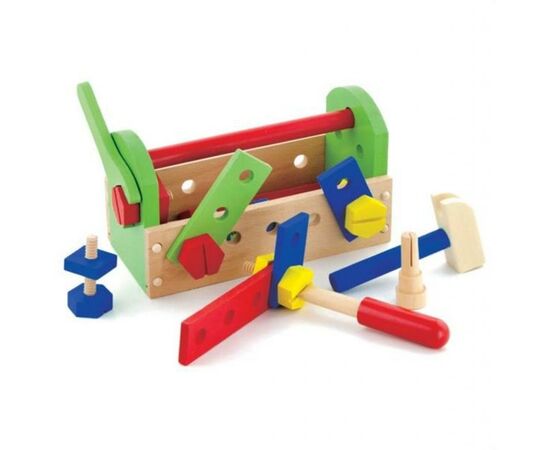Игровой набор Viga Toys Ящик с инструментами (50494), изображение 2