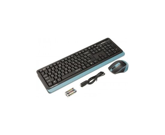 Комплект A4Tech FGS1035Q Wireless Navy Blue (FGS1035Q Navy Blue), зображення 2 Комплект A4Tech FGS1035Q Wireless Navy Blue (FGS1035Q Navy Blue), зображення 2