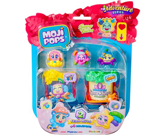 Игровой набор Moji Pops Командные комнаты (PMPAB416IN00)