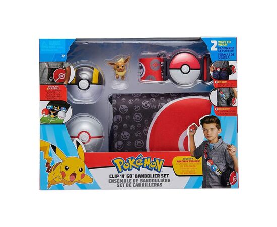 Ігровий набір Pokemon W4 - Спорядження тренера Іві (PKW3157)