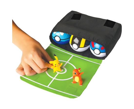 Игровой набор Pokemon W4 - Снаряжение тренера Пикачу (PKW3156), изображение 4 Игровой набор Pokemon W4 - Снаряжение тренера Пикачу (PKW3156), изображение 4