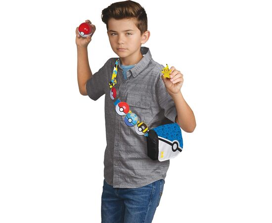 Игровой набор Pokemon W4 - Снаряжение тренера Пикачу (PKW3156), изображение 6 Игровой набор Pokemon W4 - Снаряжение тренера Пикачу (PKW3156), изображение 6