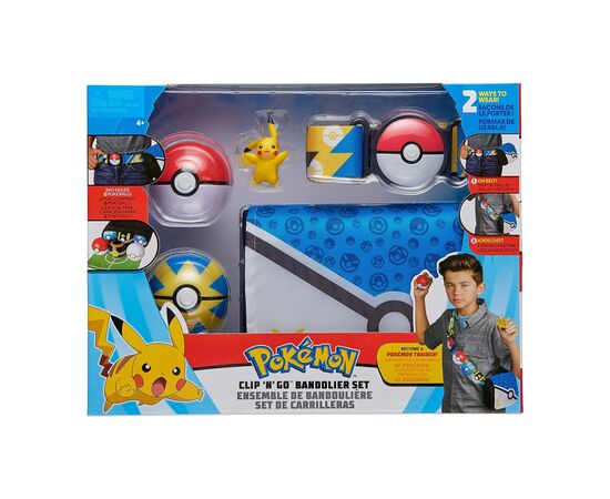 Ігровий набір Pokemon W4 - Спорядження тренера Пікачу (PKW3156)