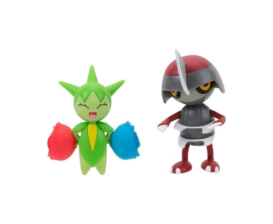 Фигурка Pokemon набор W15 - Понъярд и Розелия (PKW3006), изображение 2 Фигурка Pokemon набор W15 - Понъярд и Розелия (PKW3006), изображение 2