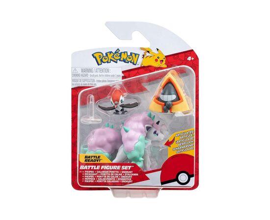 Фигурка Pokemon набор W17 - Снорант, Пикипек, Понита (PKW3053)