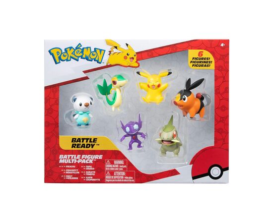 Фигурка Pokemon набор W17 - Тогепи, Панч, Вартортл (PKW3062)