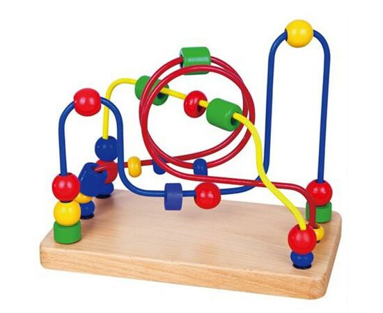 Развивающая игрушка Viga Toys Лабиринт Бусинки (56256)
