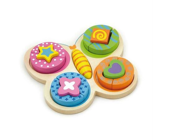 Развивающая игрушка Viga Toys Бабочка (59924), изображение 2 Развивающая игрушка Viga Toys Бабочка (59924), изображение 2