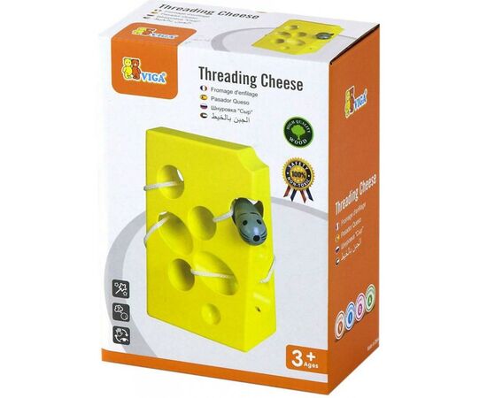 Розвиваюча іграшка Viga Toys Сыр (56281)