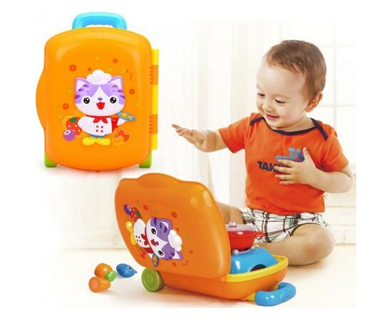 Развивающая игрушка Huile Toys Чемоданчик повара (3108), изображение 8